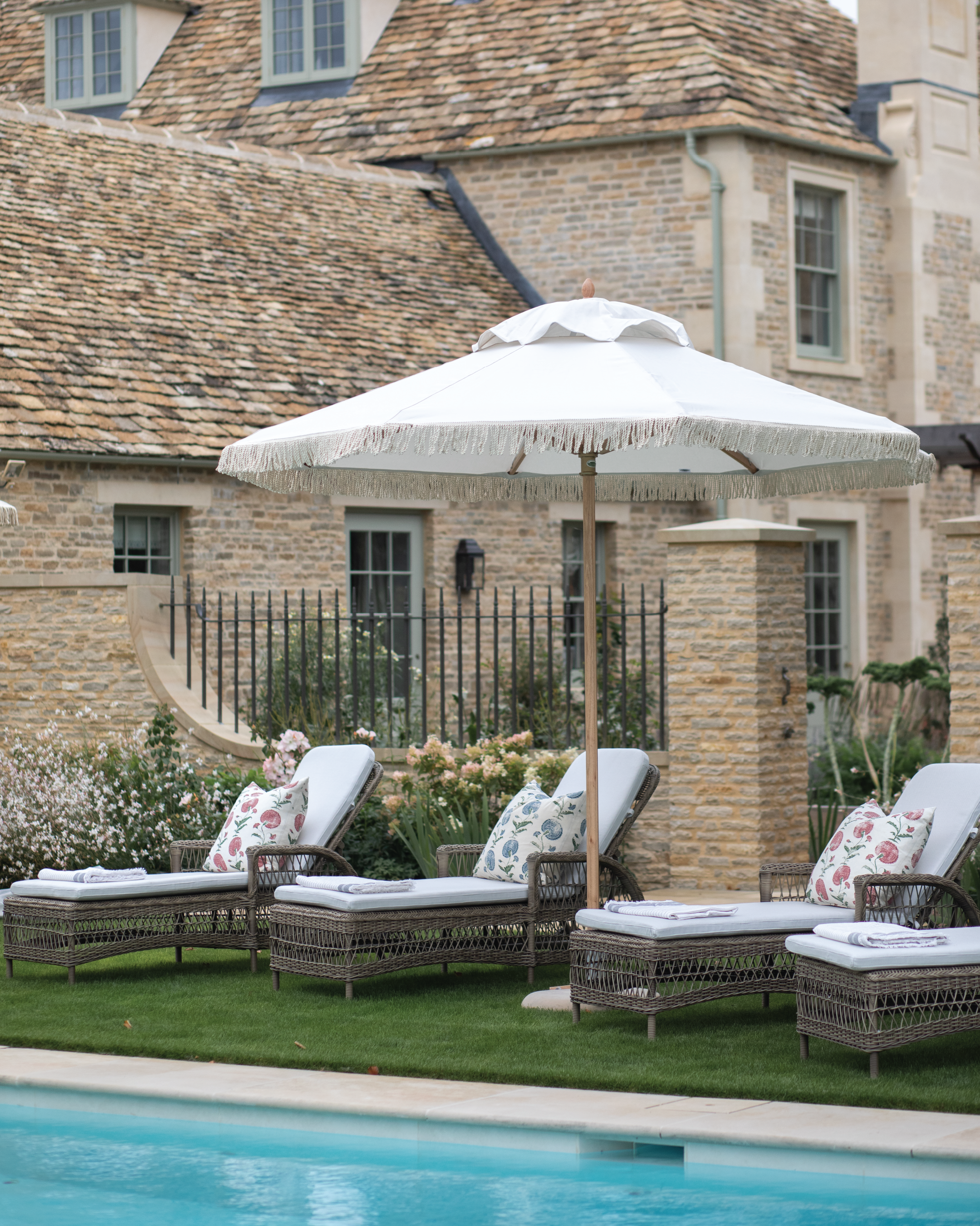 Pool Area and Gardens, Cotswolds