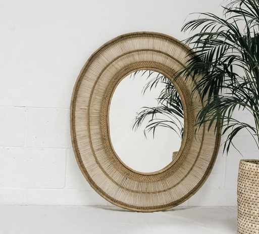 woven cane mirrors - Hadeda Limited
