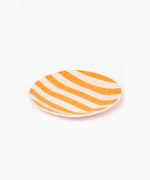 Pink and Orange Ceramic Plate