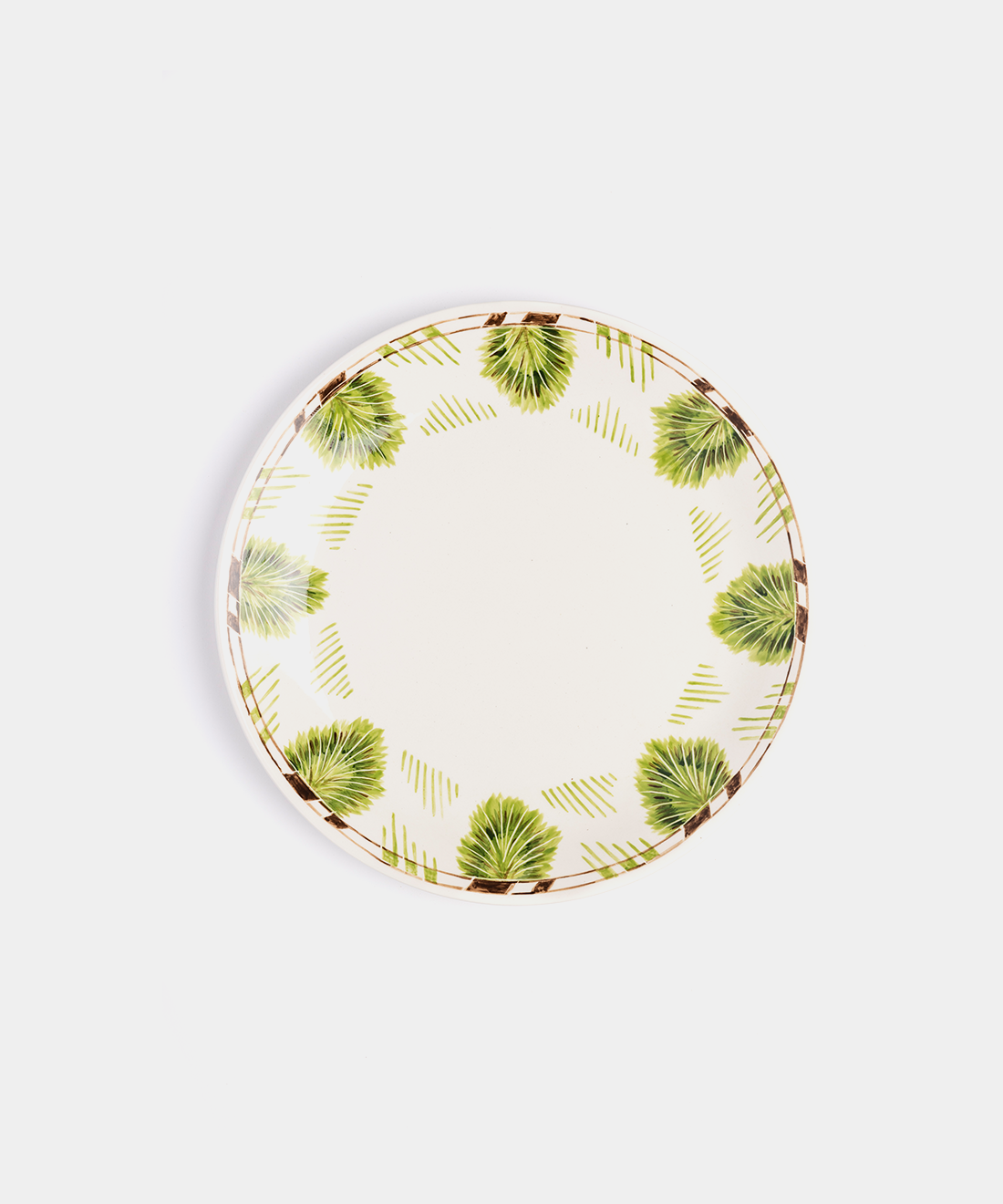 Dinner Plate in Green Pelargonium