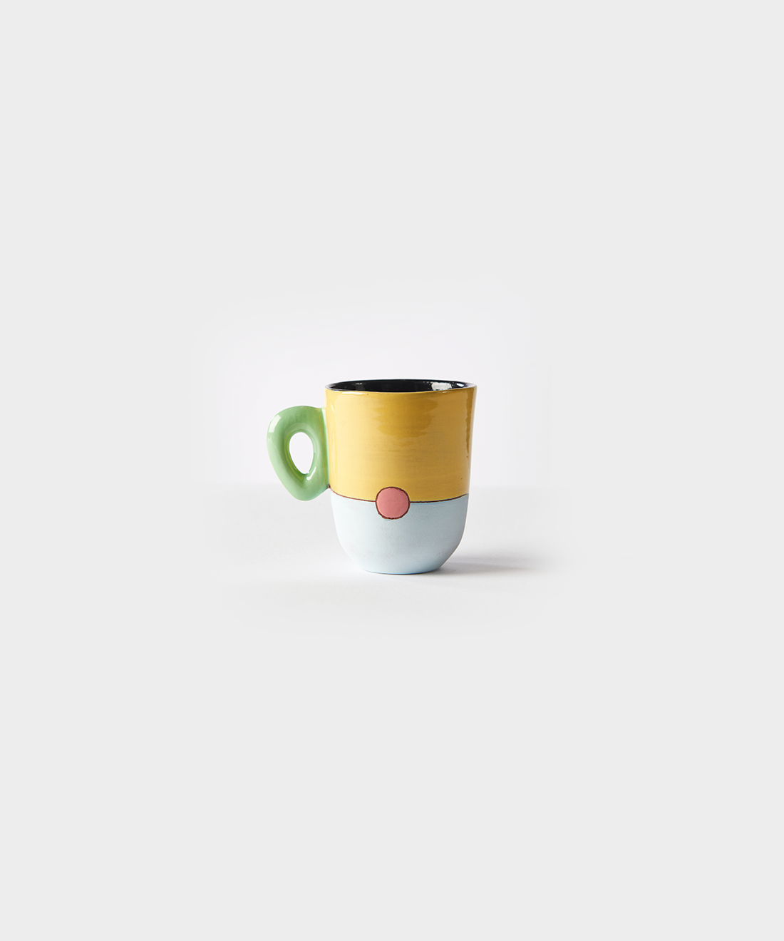 Colour Me Pastel Espresso Cup with Handle - 6
