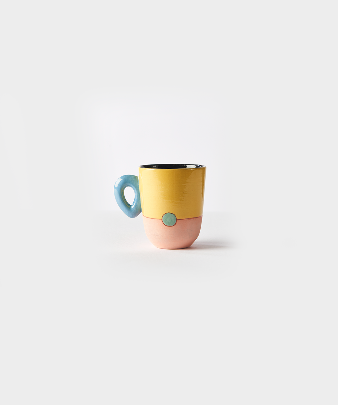 Colour Me Pastel Espresso Cup with Handle, 8