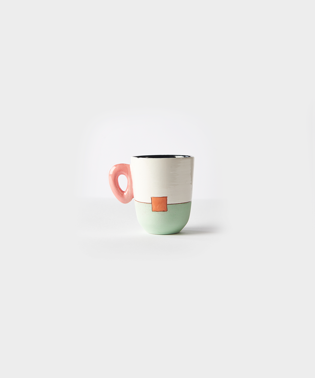 Colour Me Pastel Espresso Cup with Handle, 9