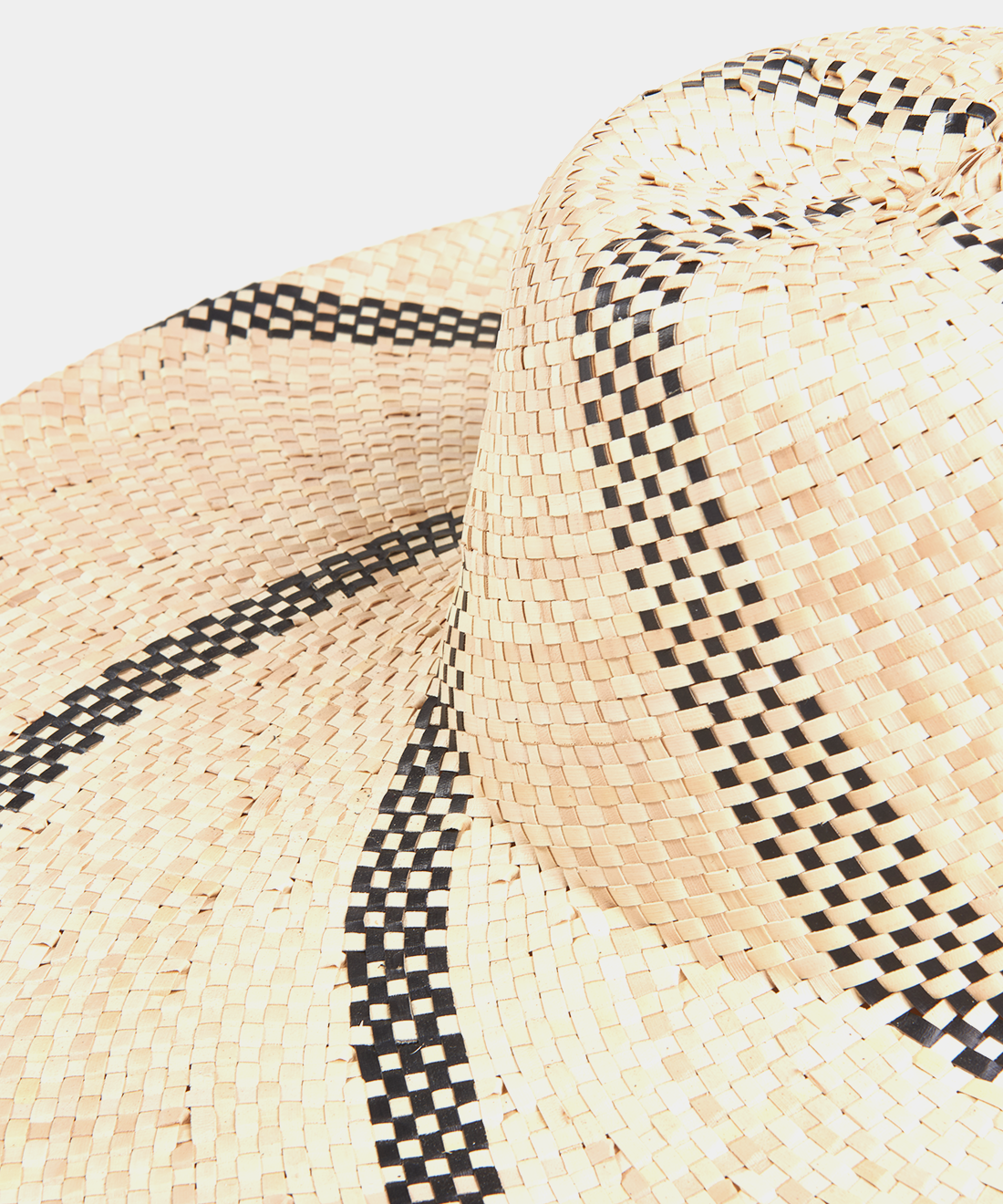 Market Hat in Natural Spiral