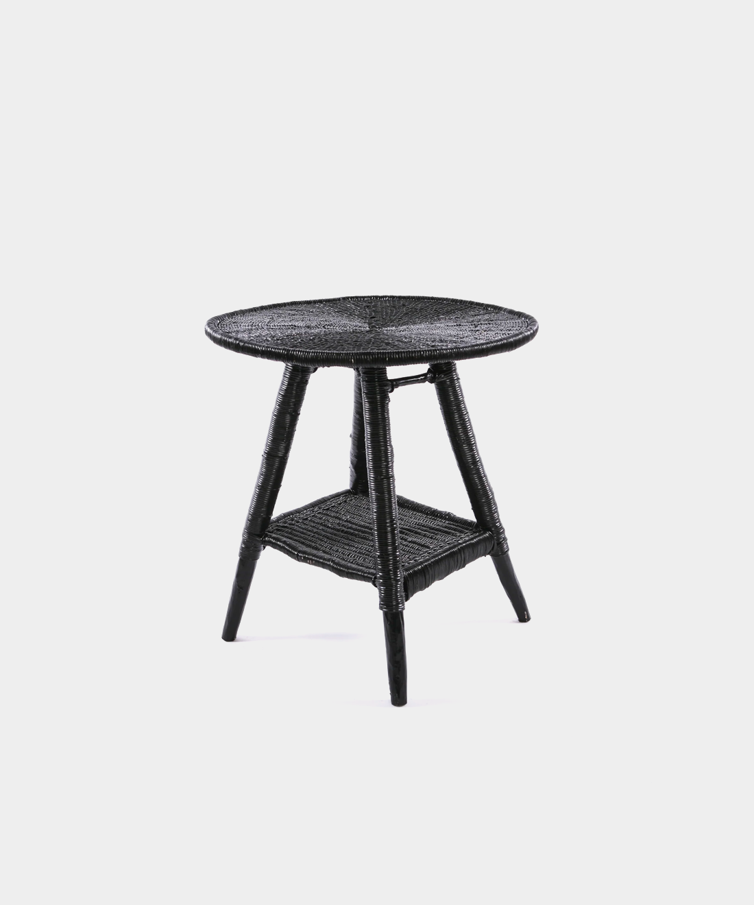 Cane side table online round