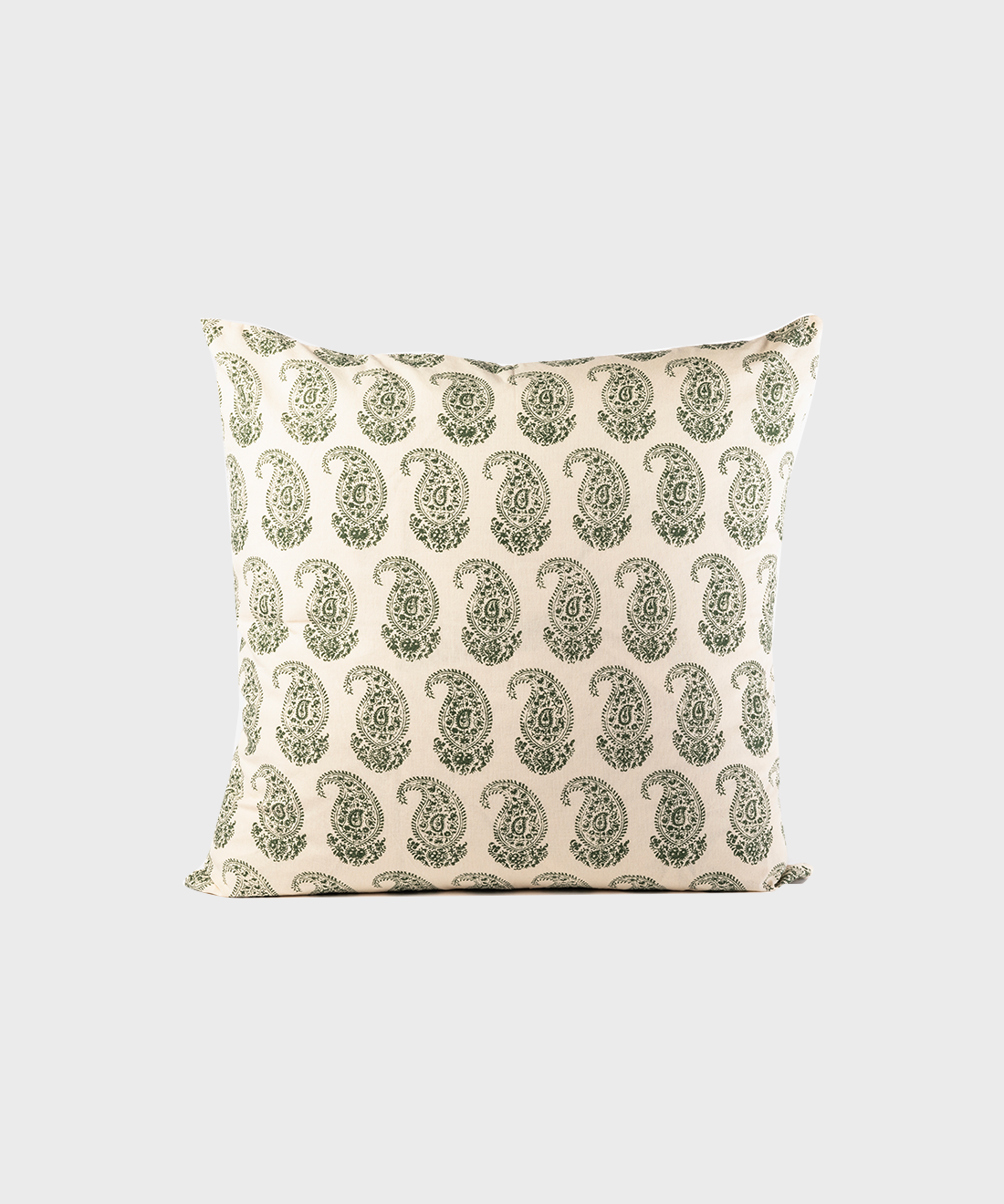 Paisley Scatter Cushion in Green (Cotton)
