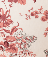 Pre-Cut Fabrics: Florence Linen & Cotton Blend in Mulberry