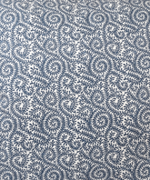 Pre-Cut Fabrics: Verdure Cotton in Indigo
