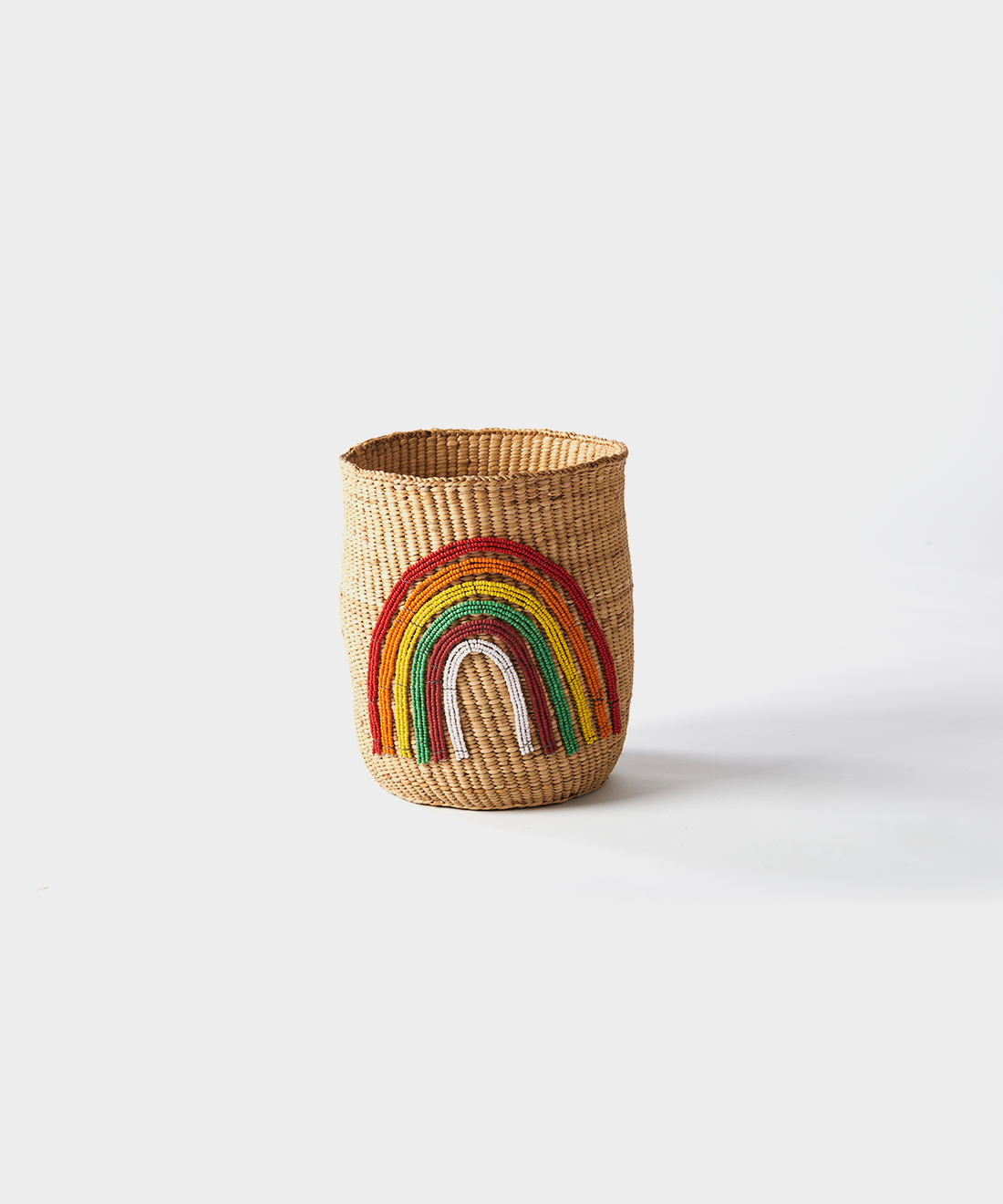 Rainbow Aringa Tanzanian Weave Basket