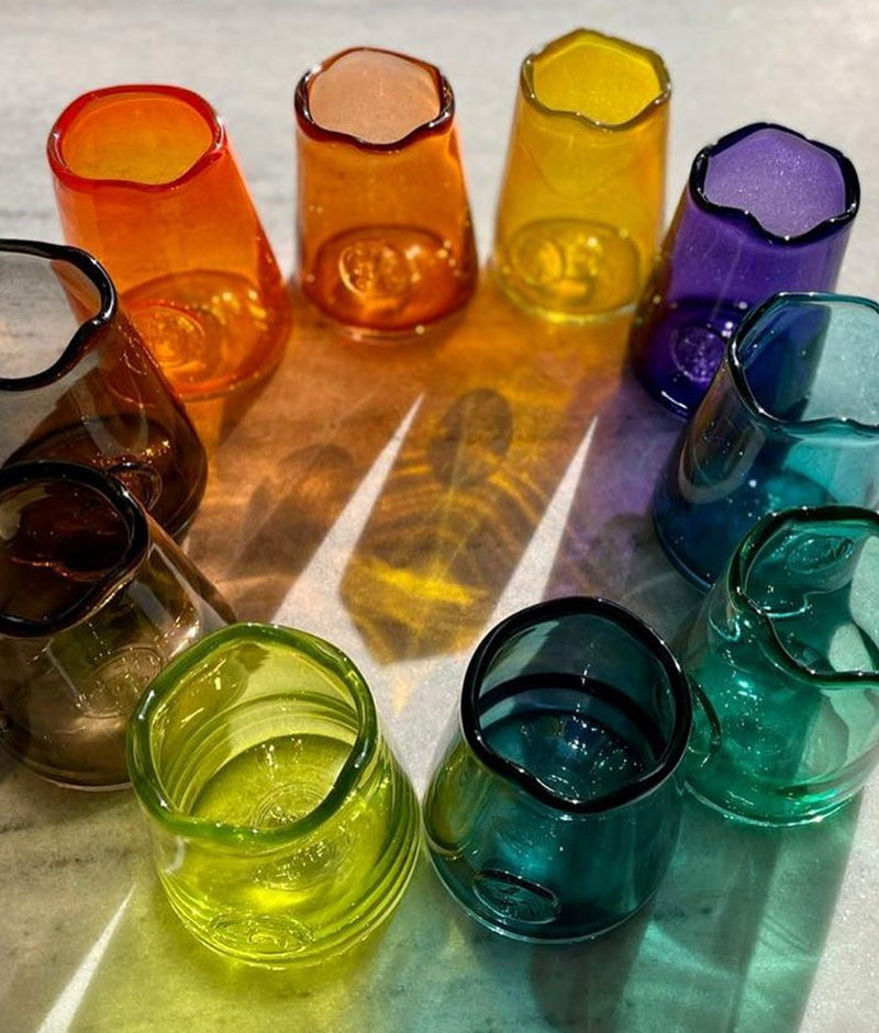 colour glassware