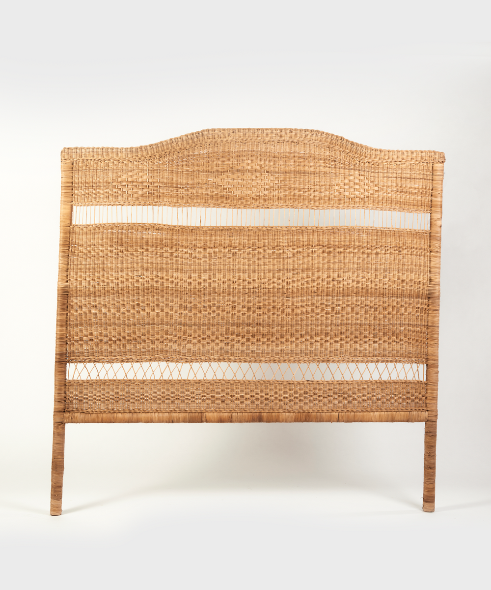 Wave Open Weave Cane Headboards