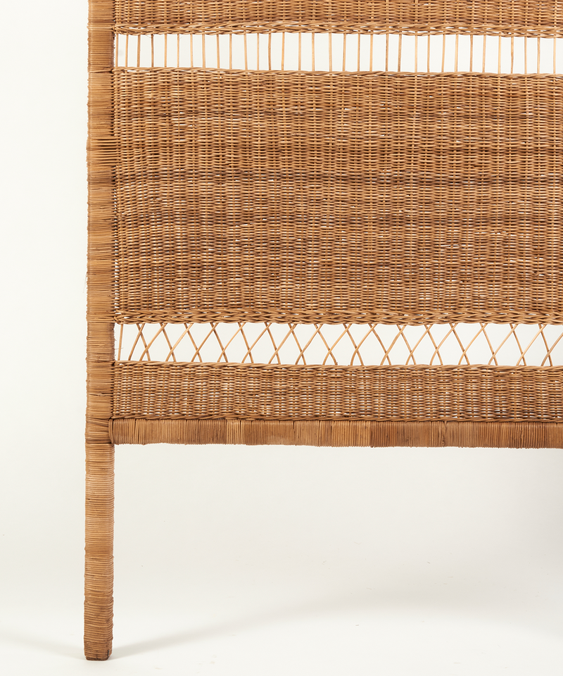 Wave Open Weave Cane Headboards