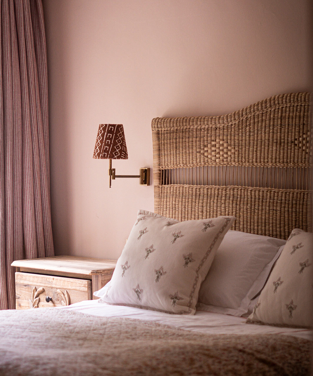Woven Cane Headboards Range of Sizes Available HADEDA