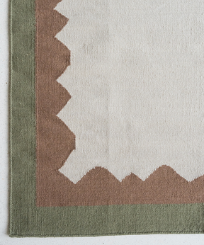 Florence Rug in Pink & Green