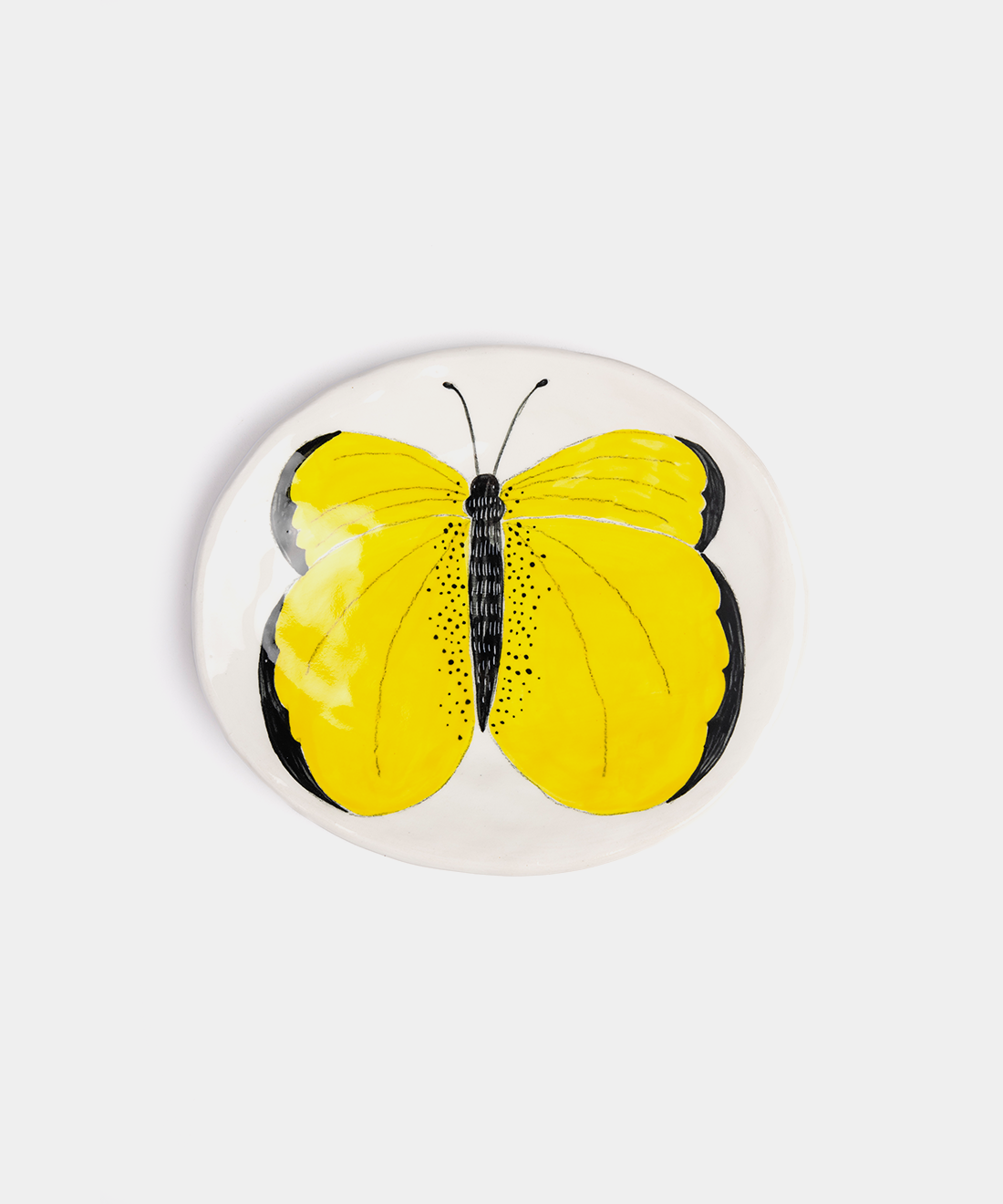 Small Butterfly Ceramic Plates, 3