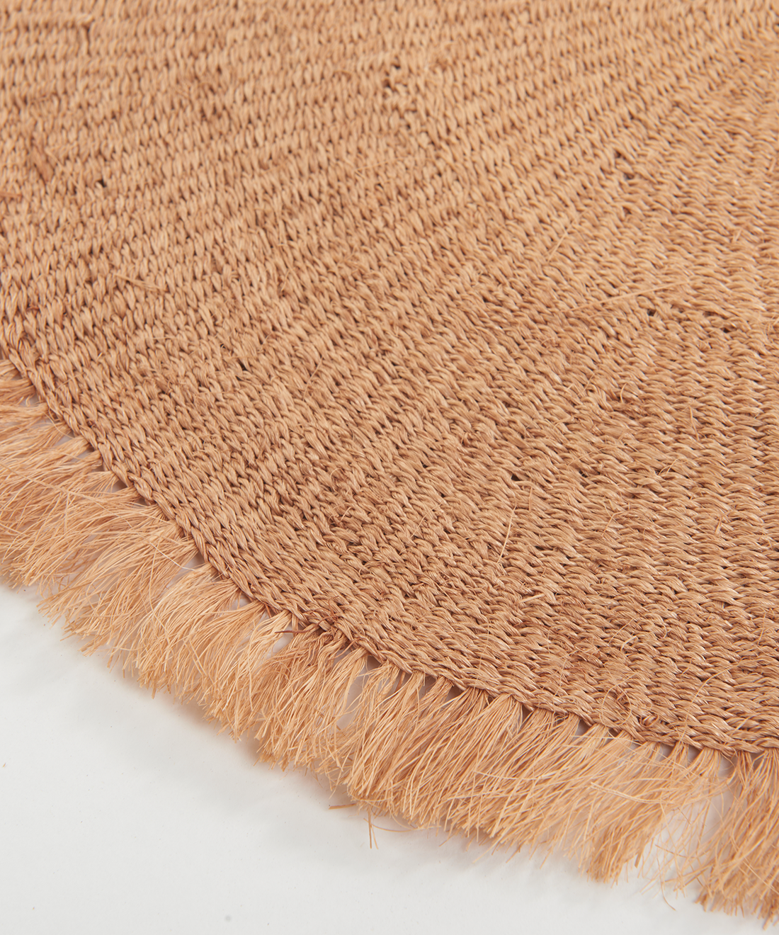Natural Fringed Placemat