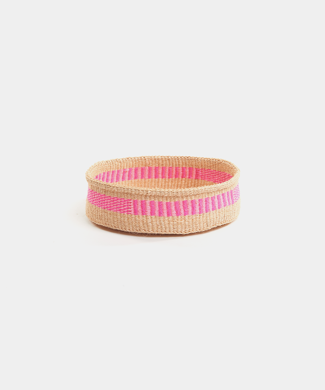 Bright Pink Bread Basket