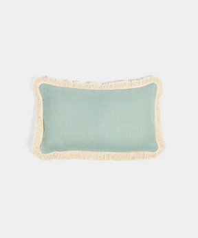 Alfie Linen Scatter Cushion in Seaglass