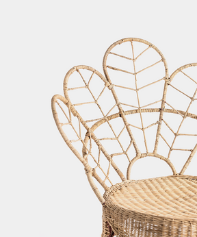 Cane Flower Chair