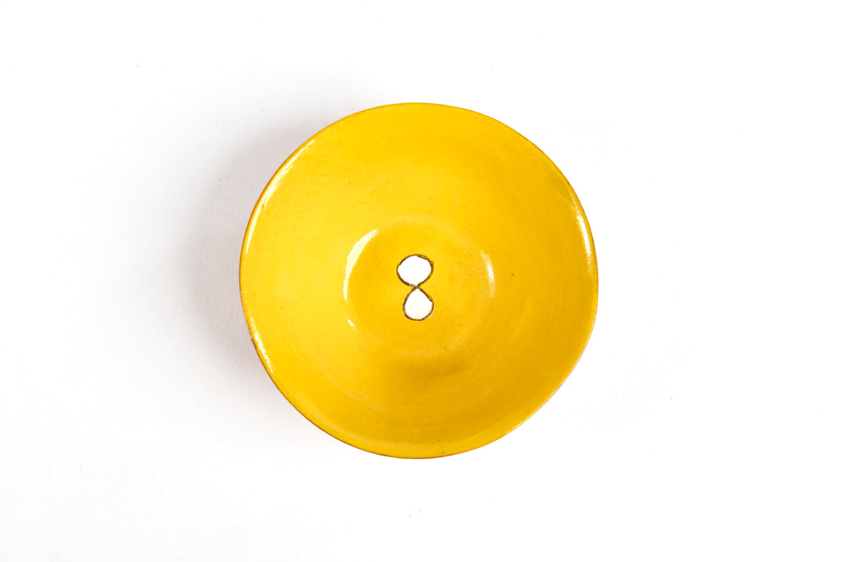 Trinket Dish in Mustard