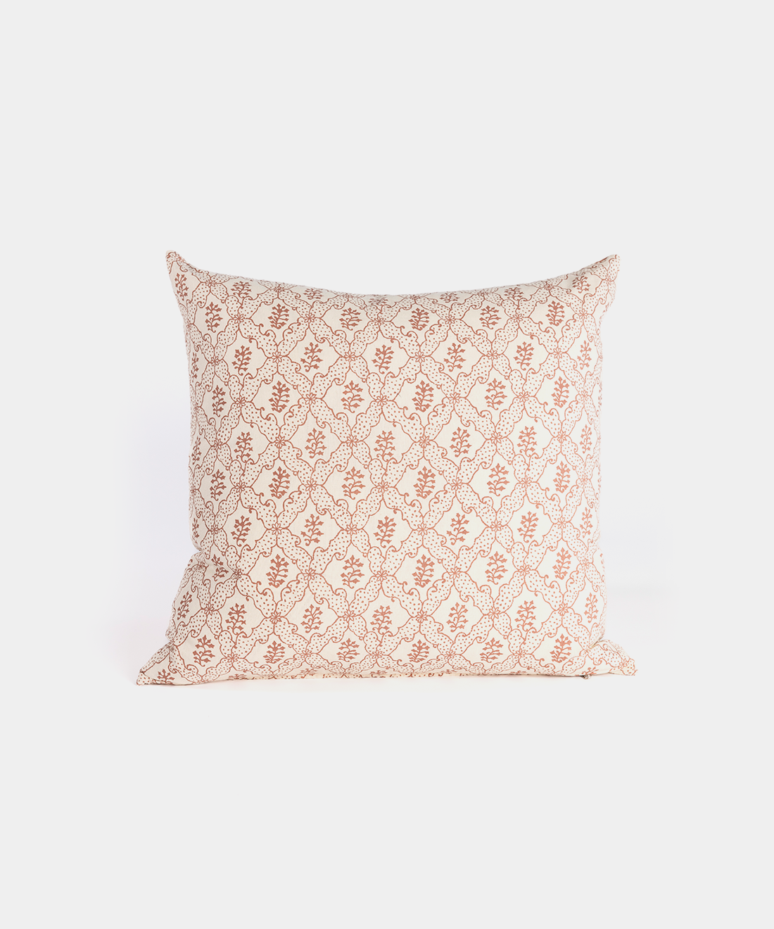 Lattice Flower Scatter Cushion in Pink