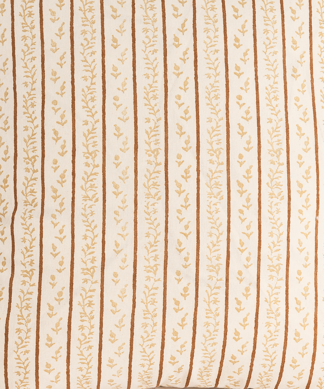 Juniper Stripe in Ochre (Cotton)