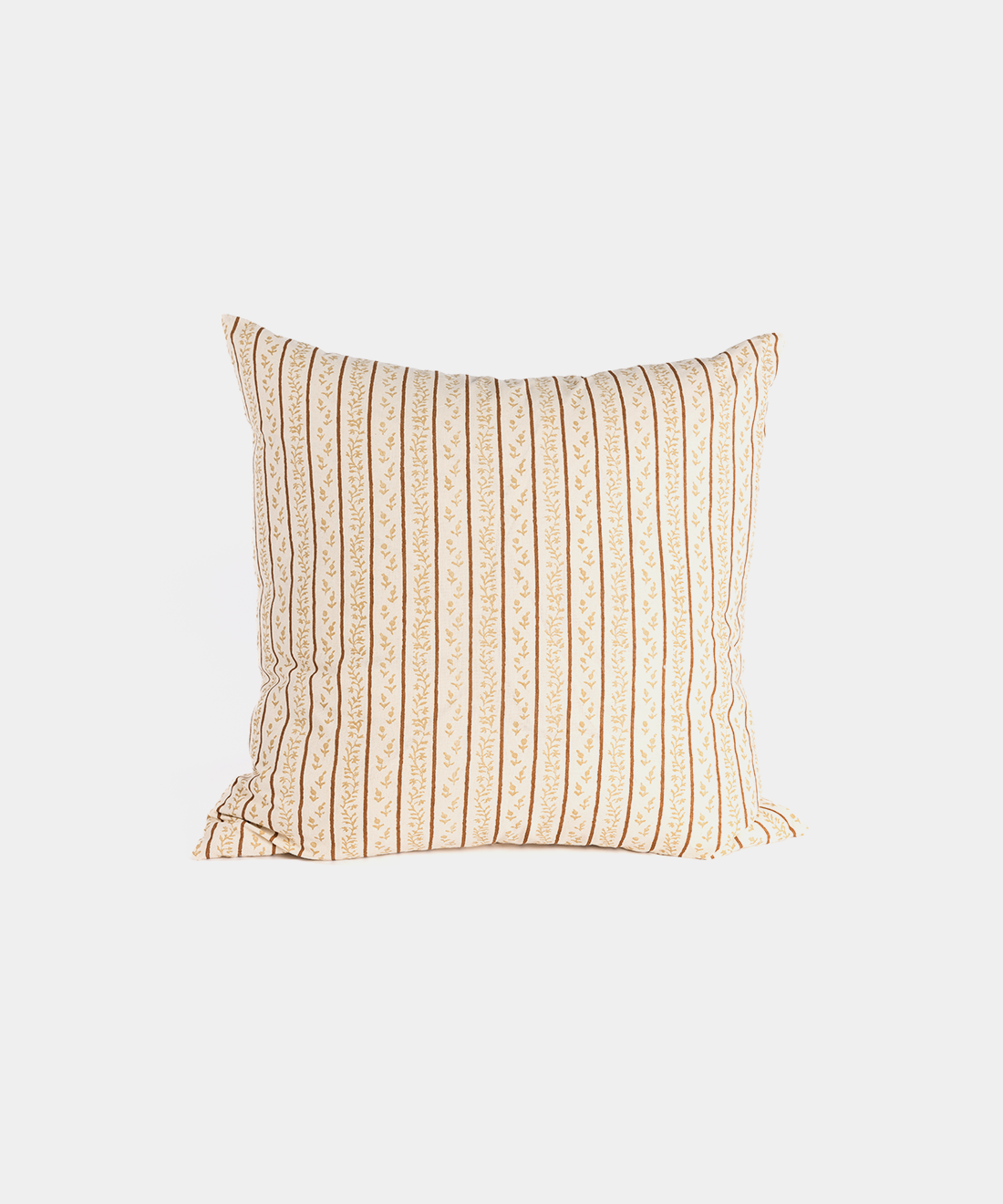 Juniper Stripe Scatter Cushion in Brown
