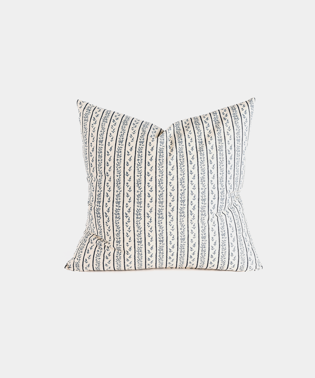 Juniper Stripe Scatter Cushion in Indigo