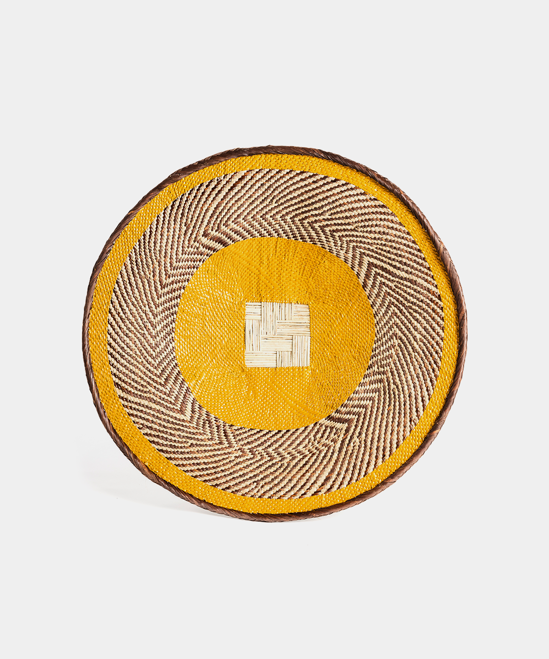 Extra Large Binga Basket in Mustard, 4