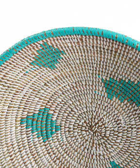 Turquoise Woven Bowls