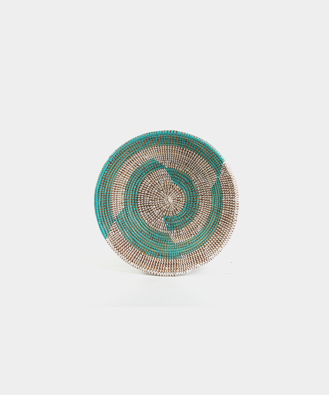 Turquoise Woven Bowls