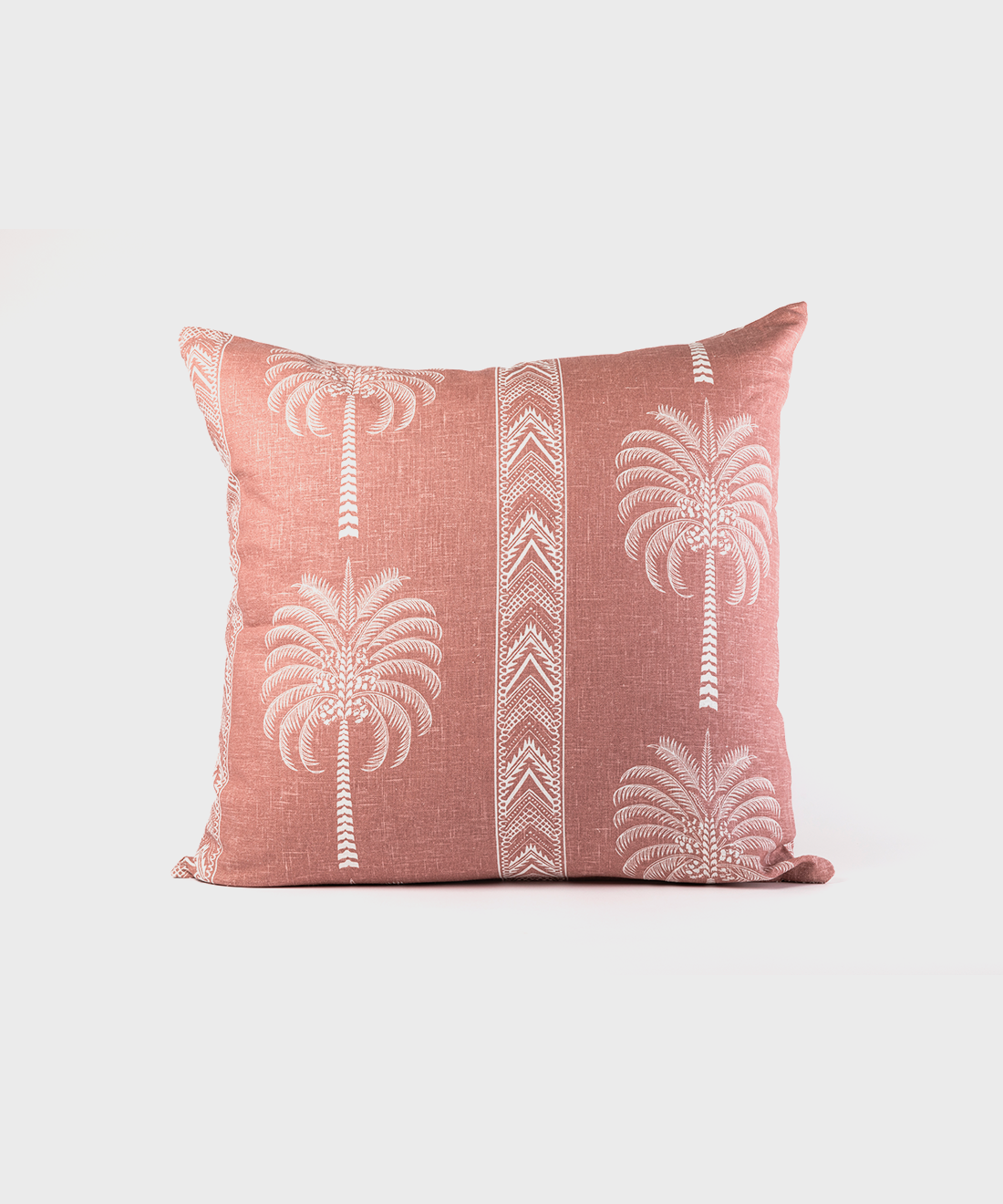 Palma Scatter Cushion in Raspberry (Cotton)