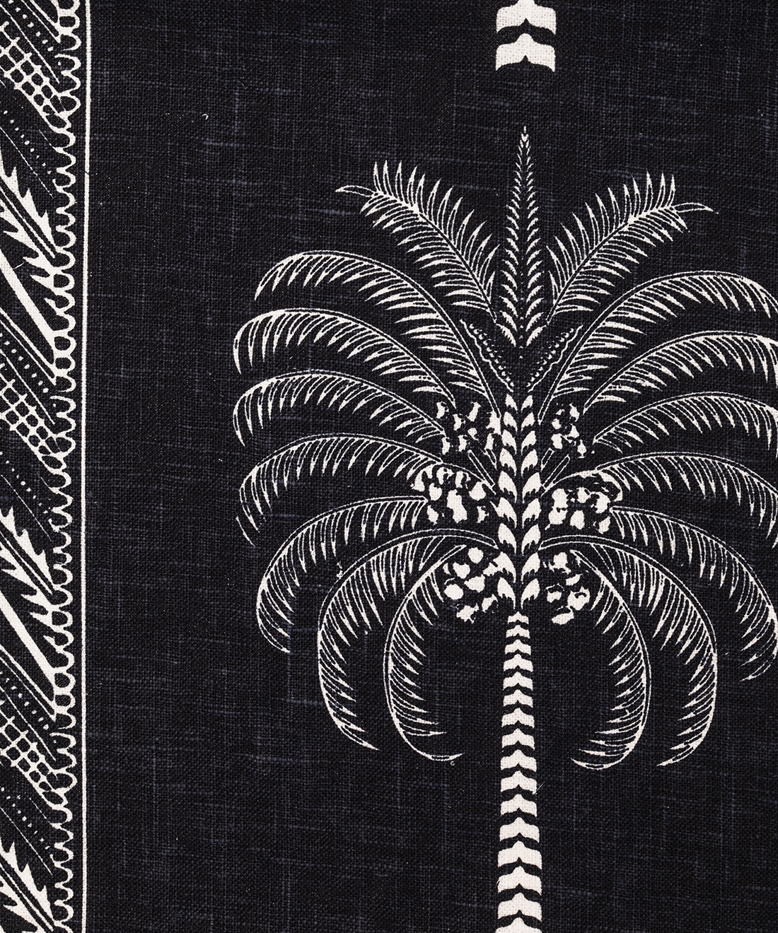 Whiteman & Mellor's Palma in Indigo, Cotton Fabric by the Meter