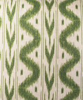 Whiteman & Mellor's Batavia in Green, Linen Fabric by the Meter
