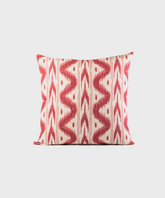 Batavia Scatter Cushion in Red (Linen or Cotton)