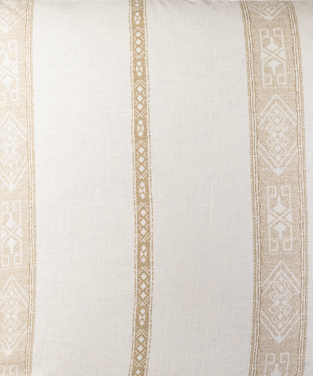 Whiteman & Mellor's Casablanca Stripe Stone on Stubbed Cotton, Fabric by the Meter