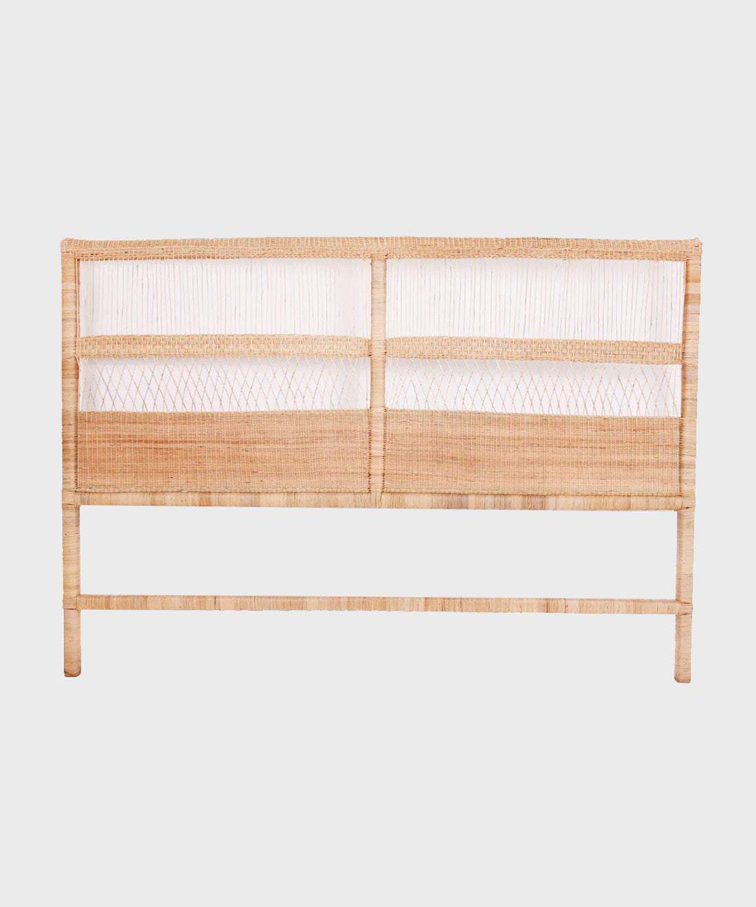 King/Superking Traditional Cane Headboard in Natural
