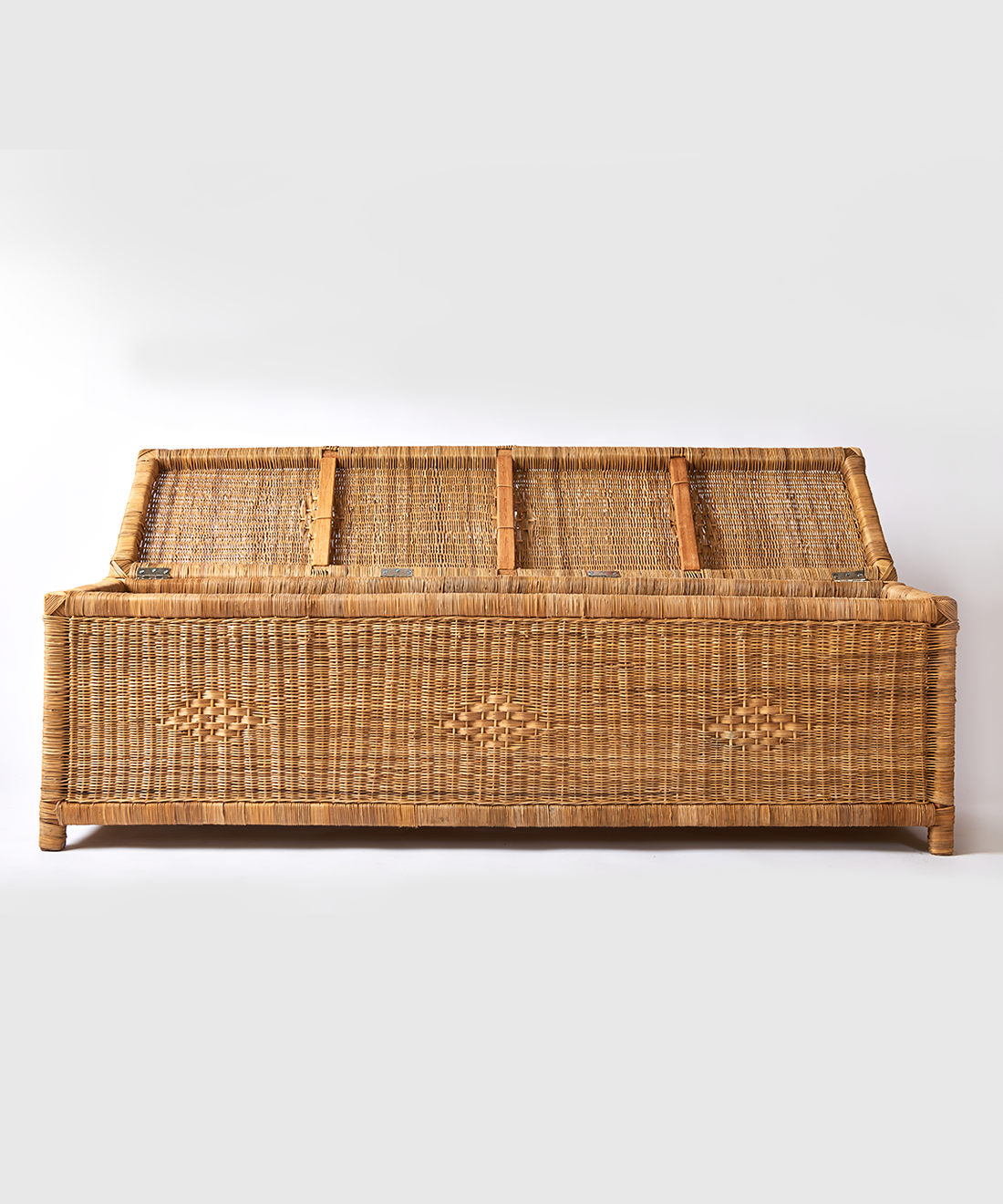 Cane Blanket Box
