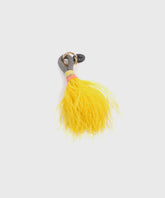 Chommies Keyring with Yellow Feathers