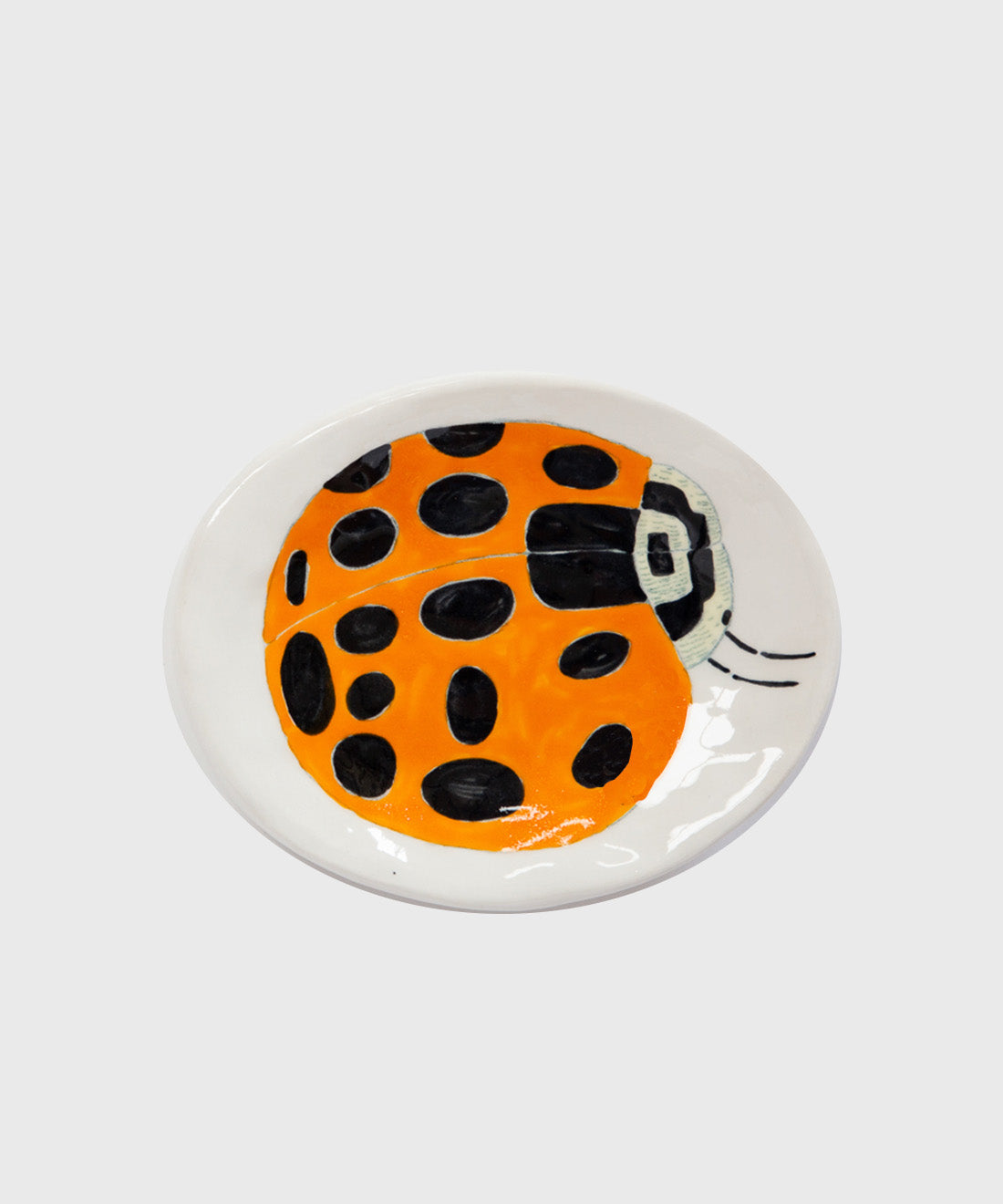 Ladybird Small Oval Dish, 1