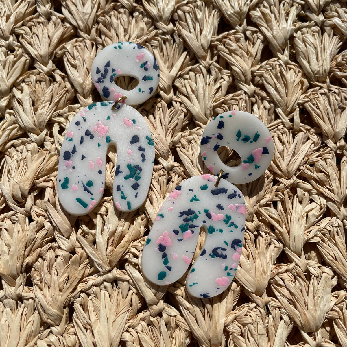 Clay Earrings - Proluo Terrazzo