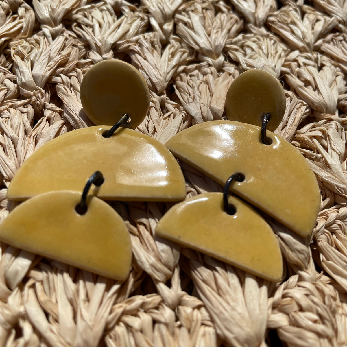 Ceramic Dawn Gloss Earrings