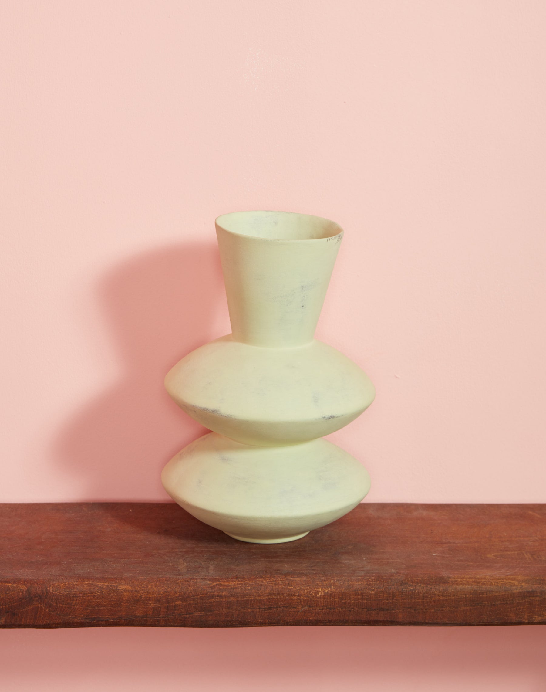 Pale Green Composite Vase