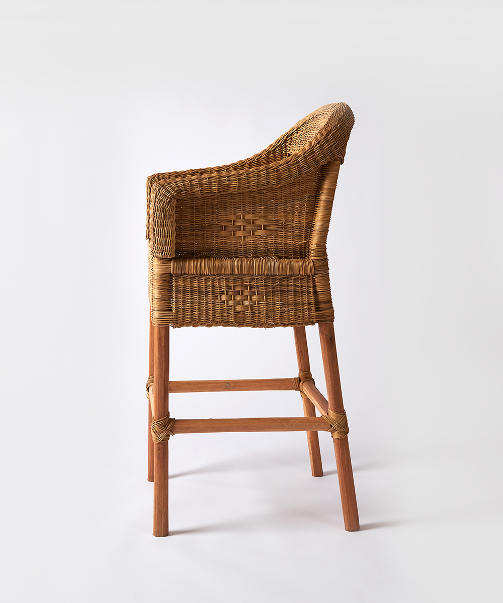 Classic Cane Bar Stool