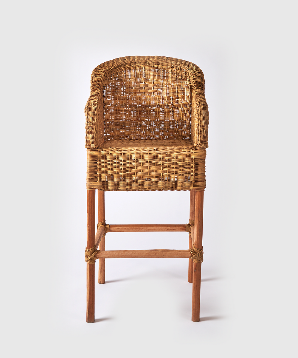 Classic Cane Bar Stool