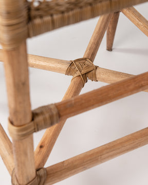 Traditional Cane Bar Stool in Natural