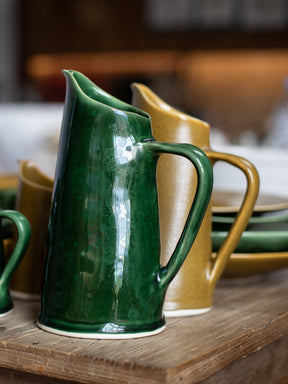 Extra Large Jug in Fig Green