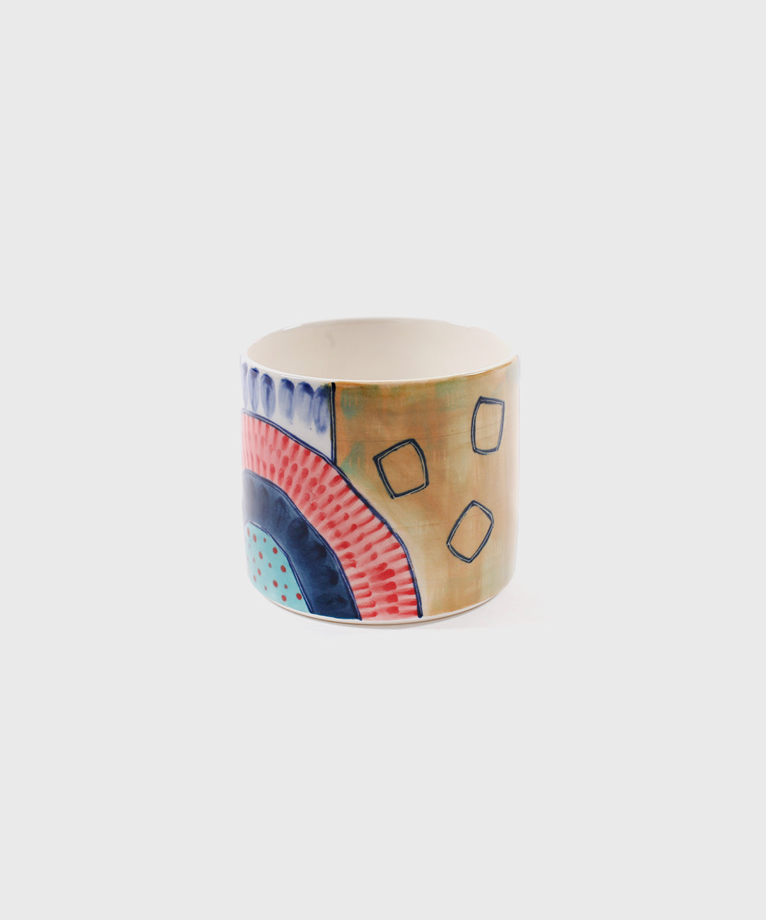 Colourful Porcelain Cup, 12