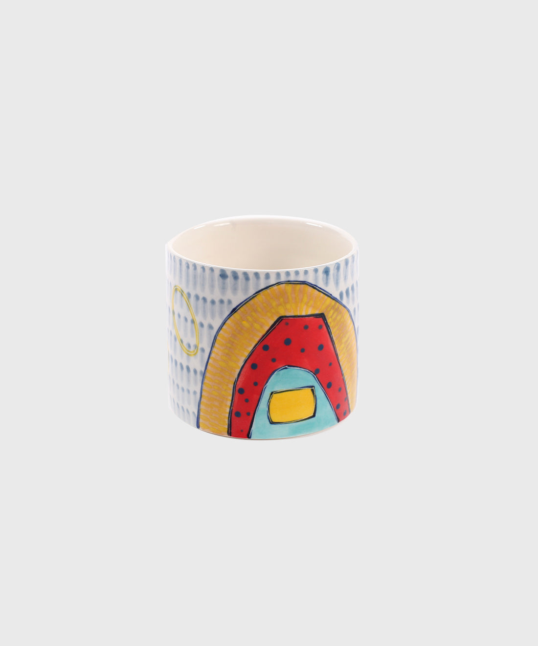 Colourful Porcelain Cup, 7