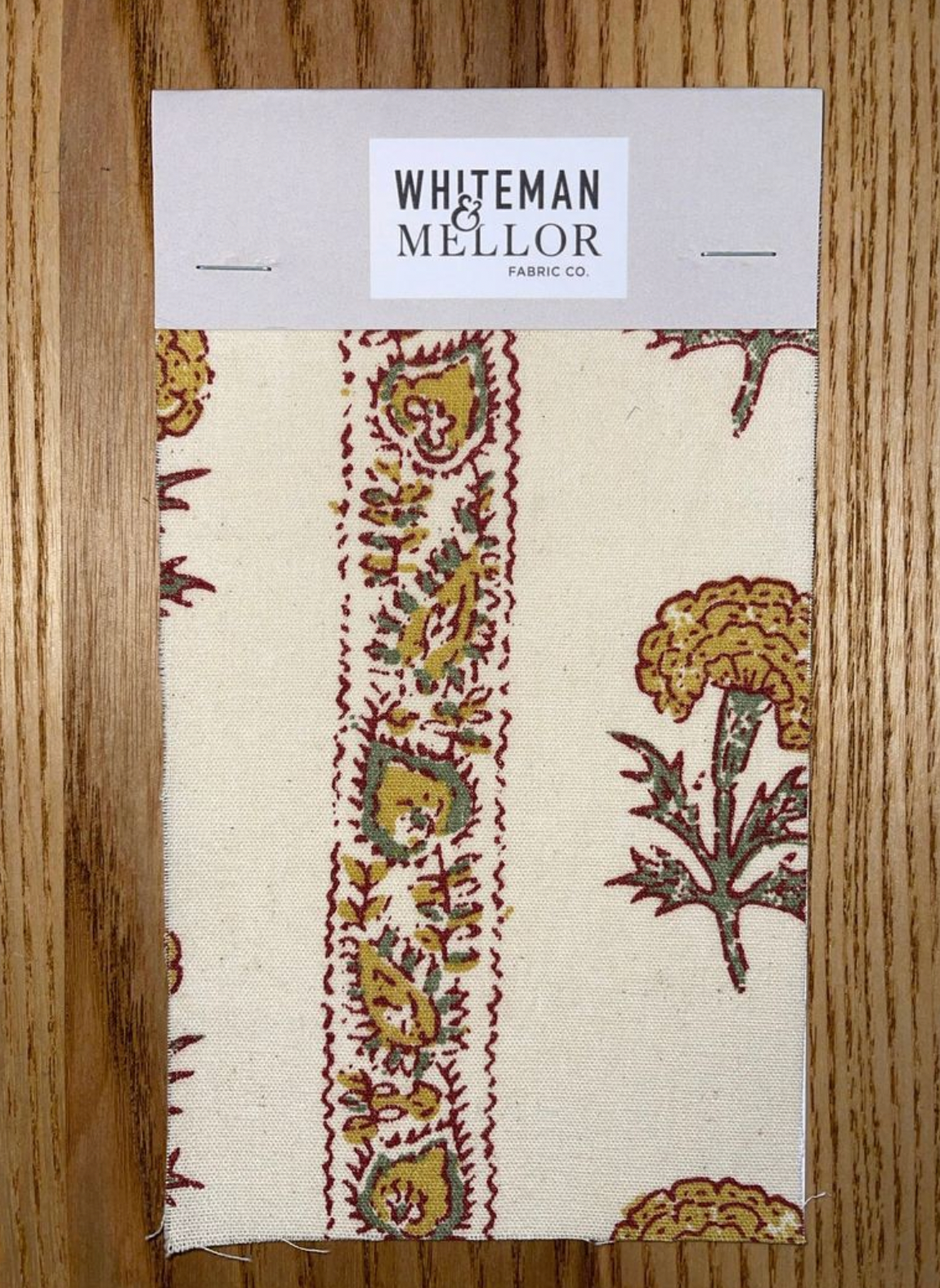 Sofa Fabric Samples - Whiteman & Mellor Cottons